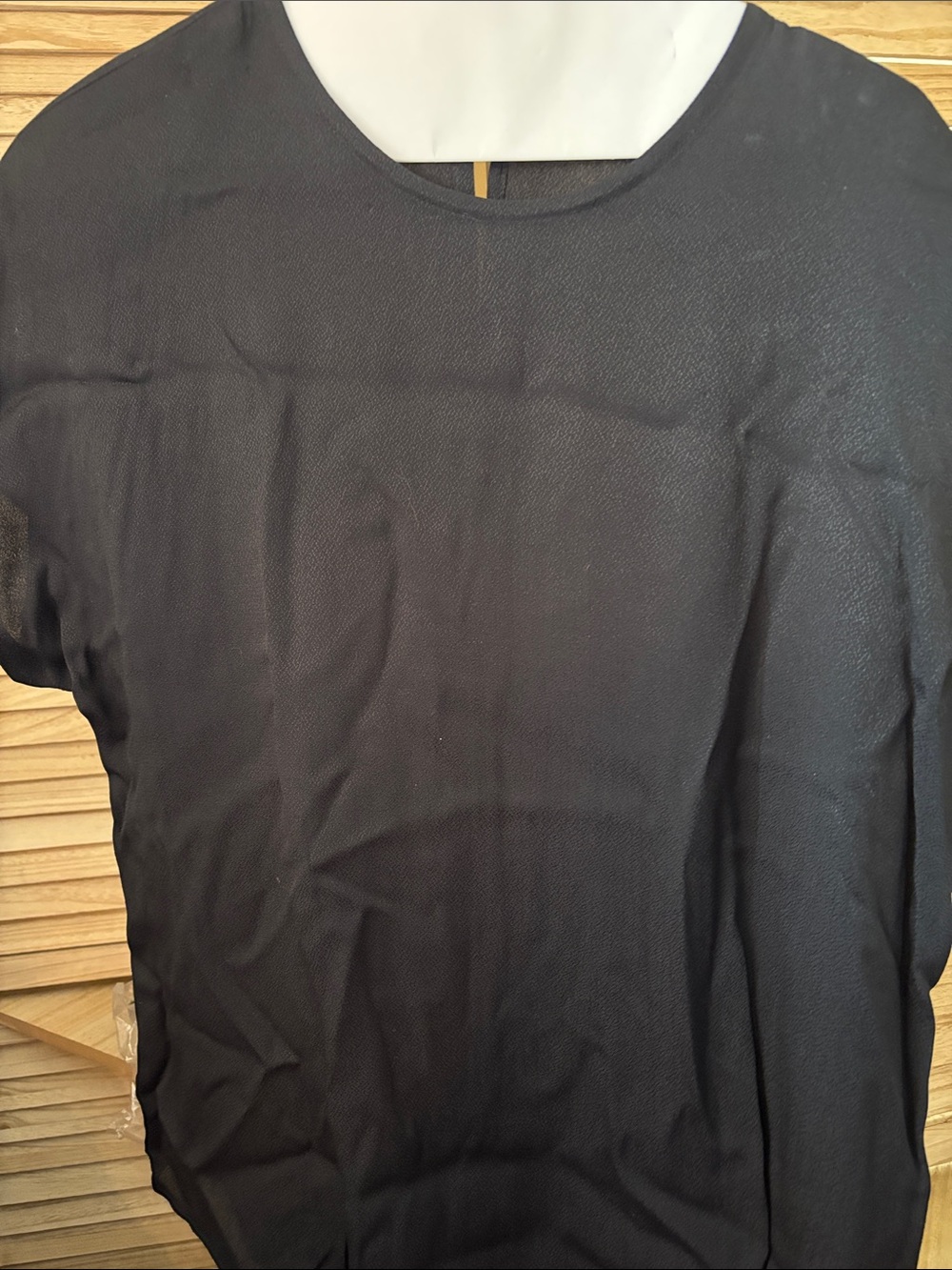 Classic Carole Little Black Crewneck Suit Top 12